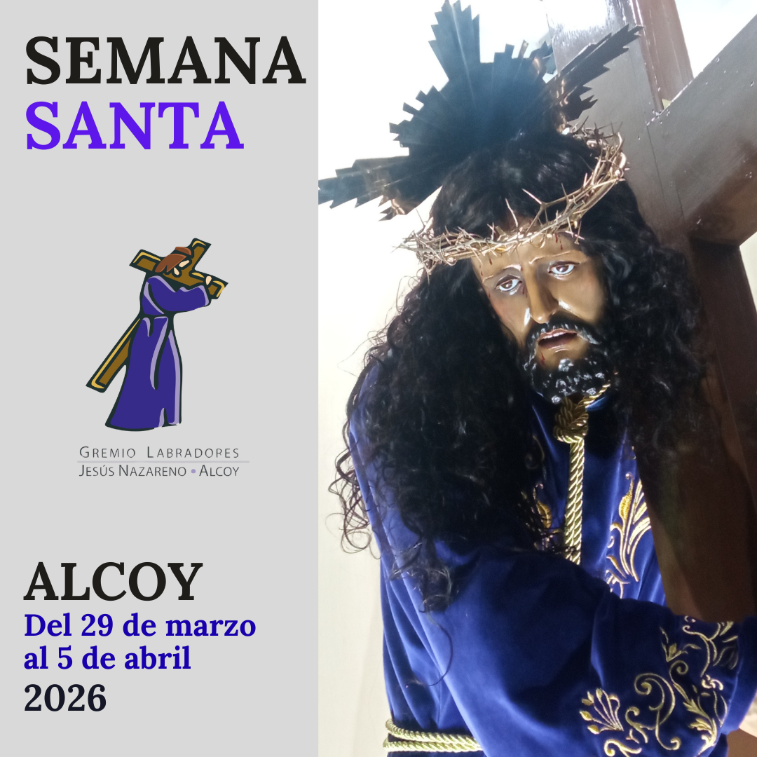 SEMANA SANTA ALCOY 2026: Programa de Actos y Procesiones